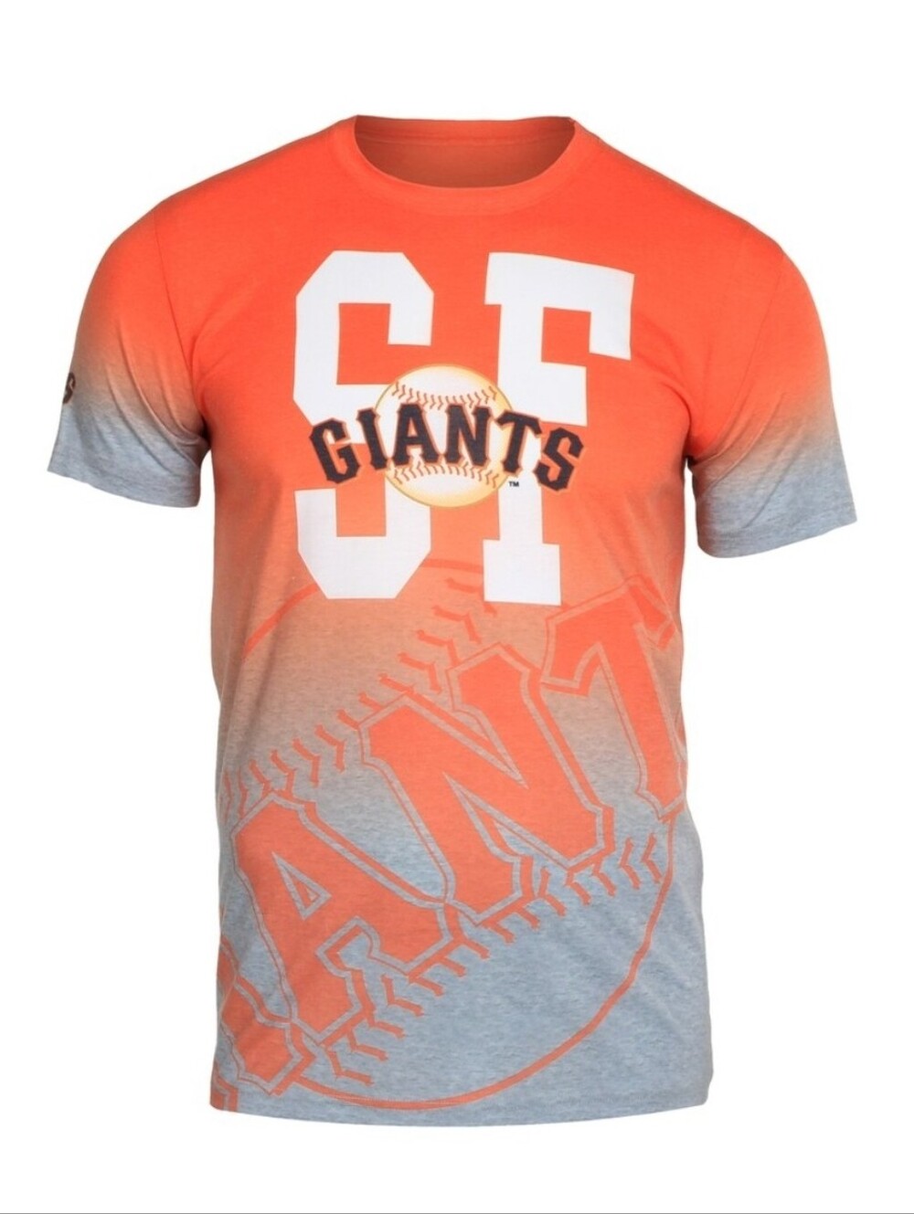 Mens Klew Gradient SF Giants Sublimation Short Sleeve Tee